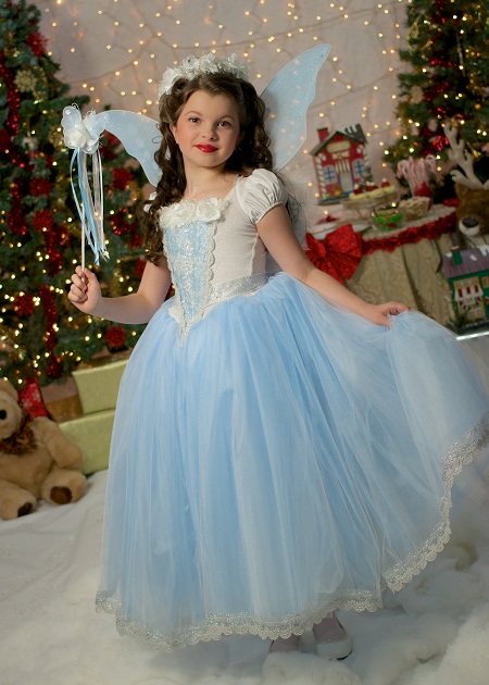 Princess Look with Christmas Dresses for Girls